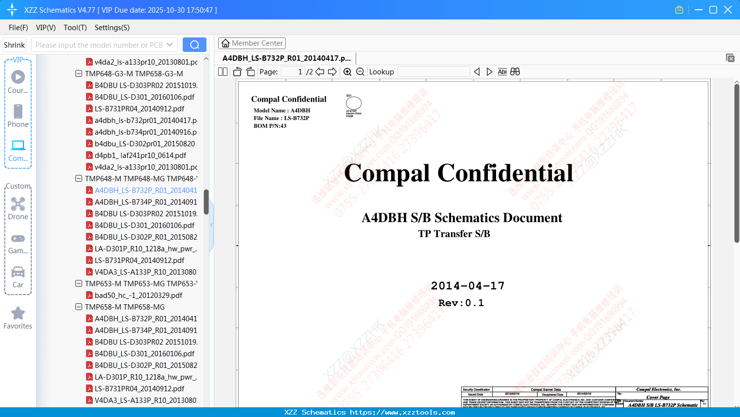 Laptop ACER A4DBH_LS-B732P_R01_20140417
